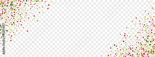 Rainbow Dot Background Transparent Vector. Geometric Carnaval Illustration. Multicolored Parade. Colorful Polka Gift. Circle Celebration Design.