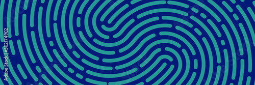 Background fingerprint, print, banner identification