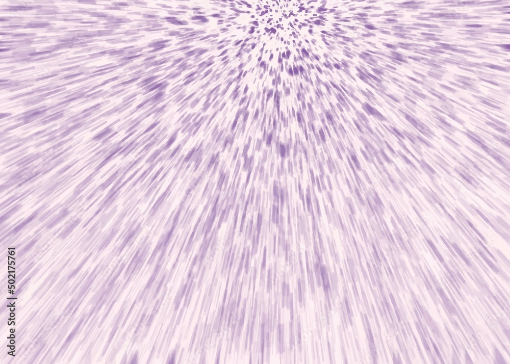 Fototapeta premium Abstract blurred shiny purple light rays background