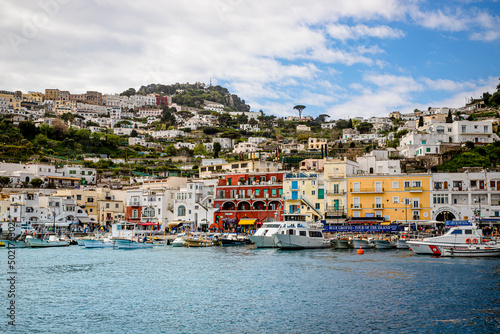 Fototapeta Naklejka Na Ścianę i Meble -  Le port de Capri