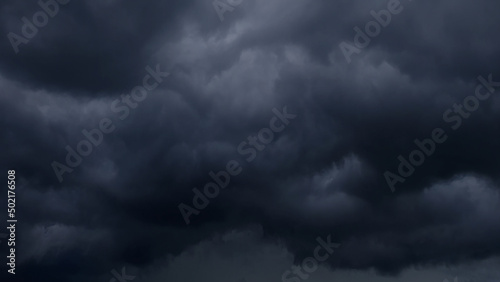 heavy dark rain storm clouds background for weather forecast - abstract 3D rendering