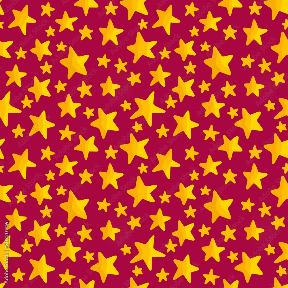 Kids seamless stars pattern for fabrics and textiles and packaging and gifts and wrapping paper and hobbies Kids seamless stars pattern for fabrics and textiles and packaging and gifts and wrapping paper and hobbies