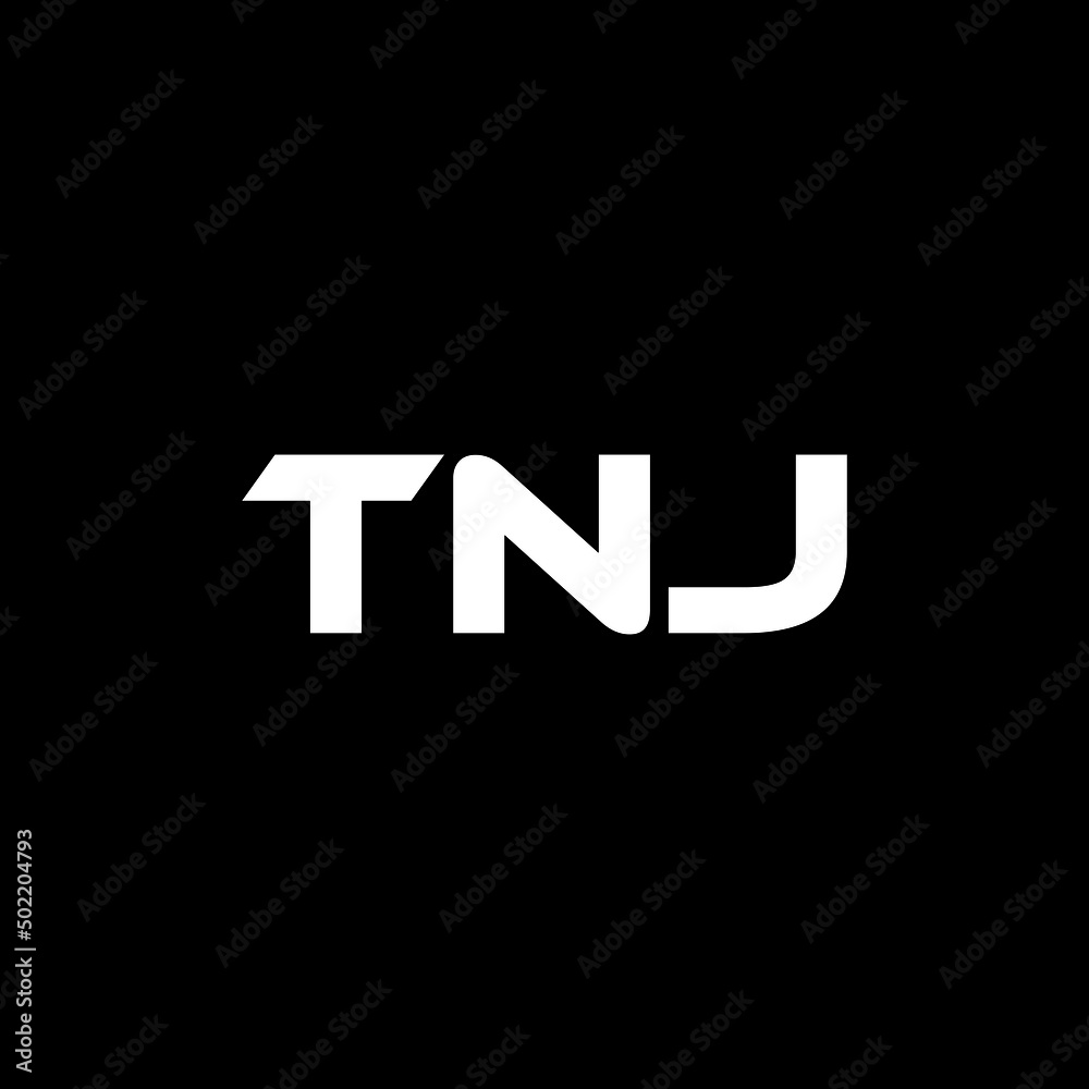 TNJ letter logo design with black background in illustrator, vector logo modern alphabet font overlap style. calligraphy designs for logo, Poster, Invitation, etc. TNJ letter logo design with black background in illustrator, vector logo modern alphabet font overlap style. calligraphy designs for logo, Poster, Invitation, etc.