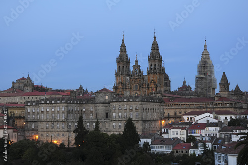 Catedral de Santiago de Compostela en Galicia - 25 de julio día de Santiago Apóstol