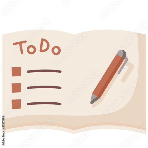 Todo list flat icon