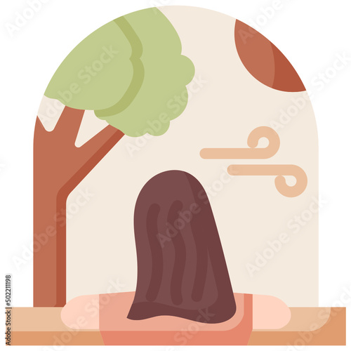 Window flat icon