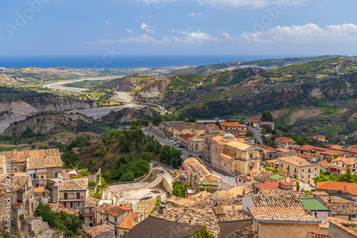 Stilo, old town in Calabria, Italy