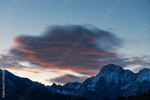 Sunrise in Dolomites  SouthTyrol  Italy