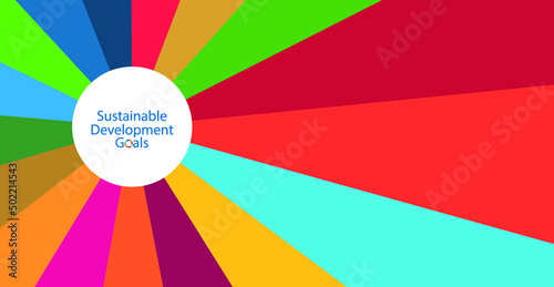 Sustainable Development Goals, Agenda 2030.  Vector illustration EPS 10, editable with clipping mask