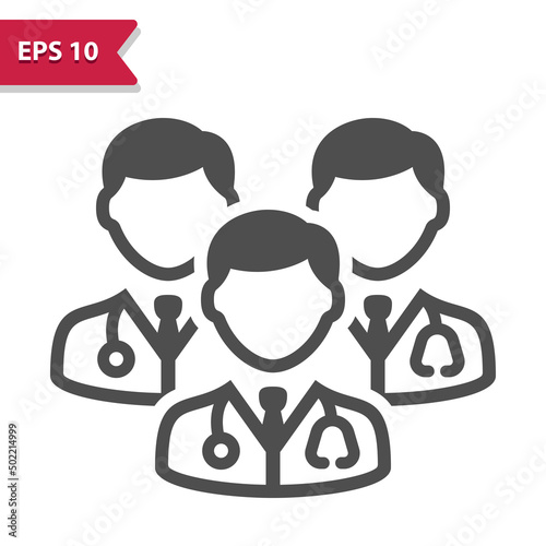 Medical Team Icon. Doctor, Doctors