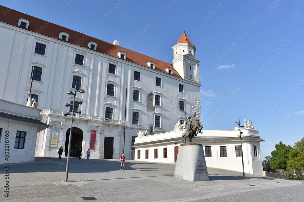 Zamek, Bratysława, Słowacja, zabytkowy, gród, symbol narodowy,