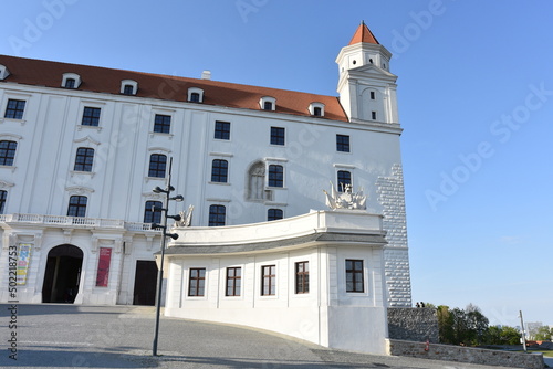 Zamek, Bratysława, Słowacja, zabytkowy, gród, symbol narodowy, #502218753