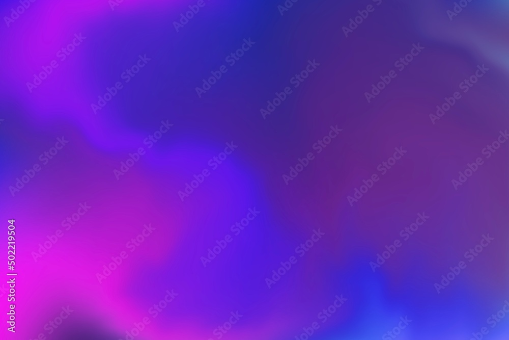 Abstract gradient pink purple and blue soft colorful background