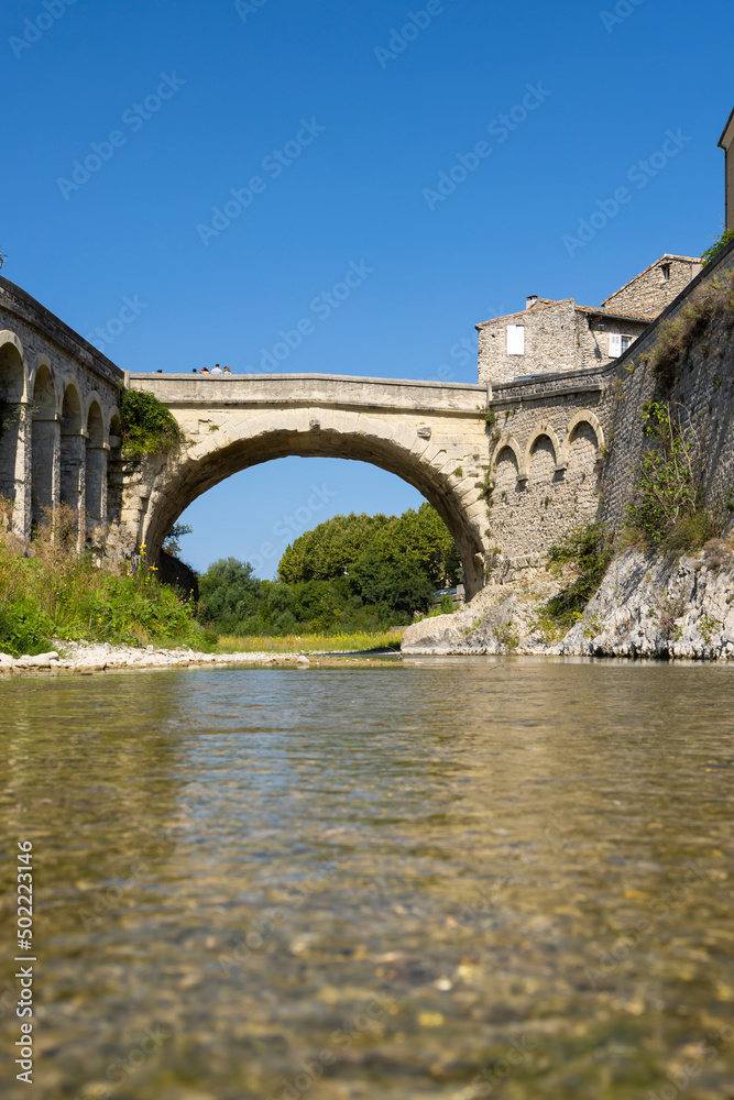 Pont Romain, Vaison la Romaine, departement Vaucluse, Provence, France