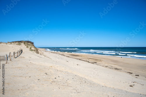 Cape Cod in springtime Head of the Meadow beach North Truro