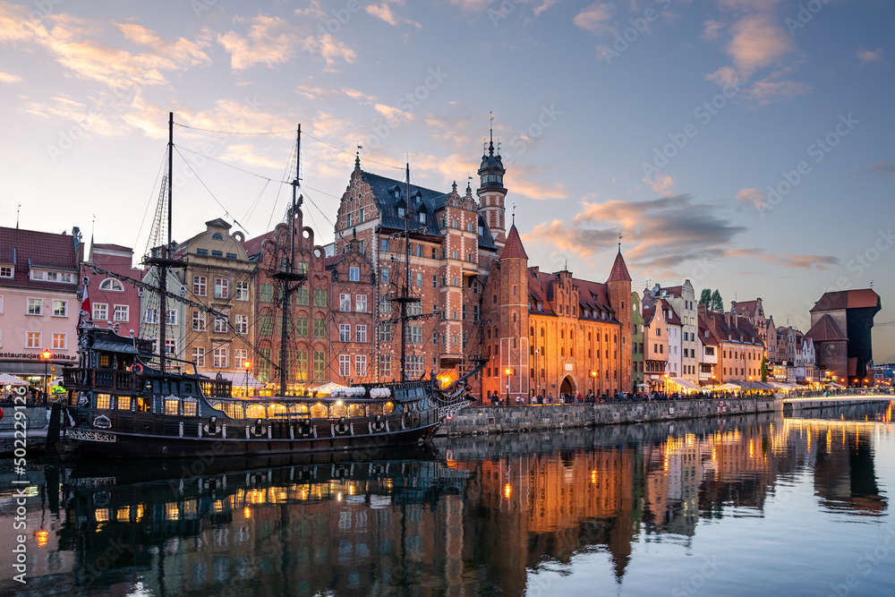 Fototapeta premium Danzig Innenstadt