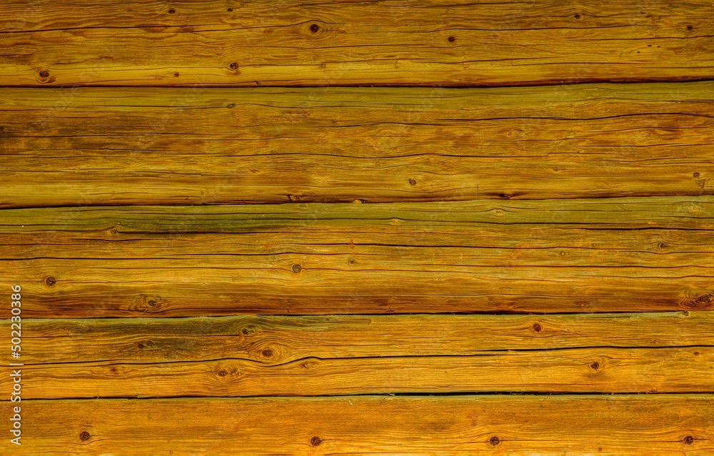 Naklejka premium Wood background texture of board surface.