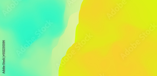 Water surface. Wave of ocean on the sandy beach. Nature background. Trendy gradients. Modern screen design with dynamic effect. Vector illustration.