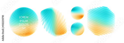 Sphere, cube and abstract form. Geometric design. Vector illustration made of various overlapping elements. Applicable for banners, placards, posters or flyers.