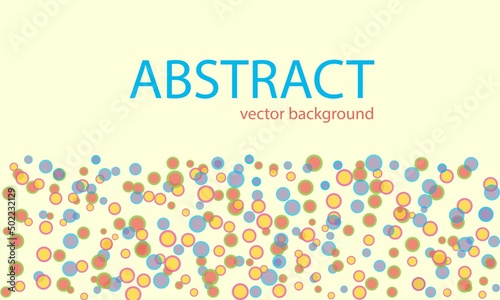 Abstract background banner Vector illustration
