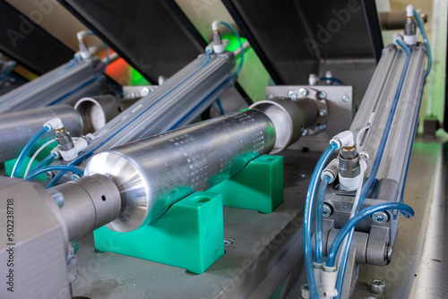 Metal bottle alluminium industry - Industrial and factory with machine technology concept