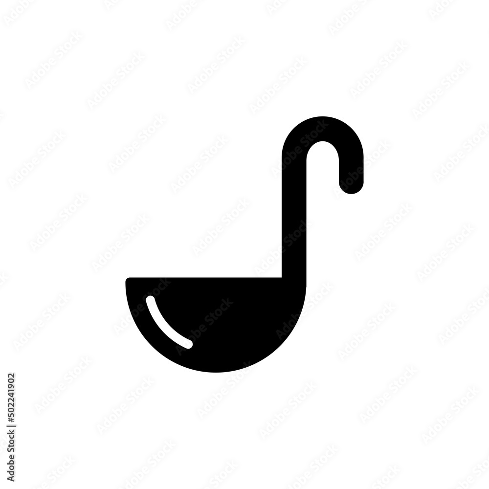 Ladle new icon simple vector Ladle new icon simple vector