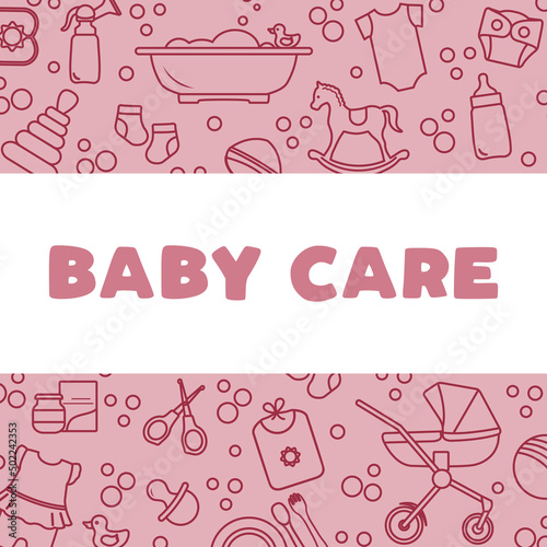 Baby Care Items Stuff Newborn Childhood Motherhood