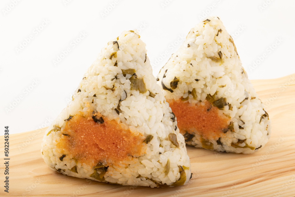 高菜明太おむすび 高菜明太おむすび