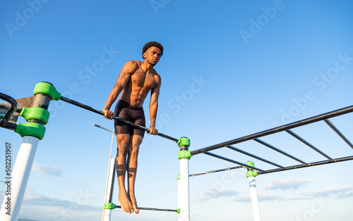 Obraz na plátně Calisthenics