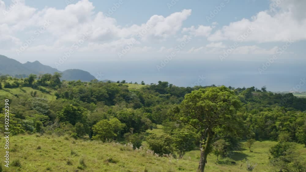 Guadeloupe Volcano Panorama La Grande Soufriere Caribbean Rainforest 02