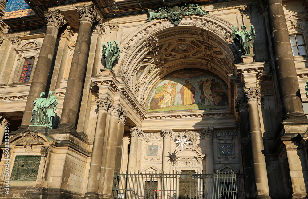 The entrance of Berlin Cathedral - Berlin, Germany