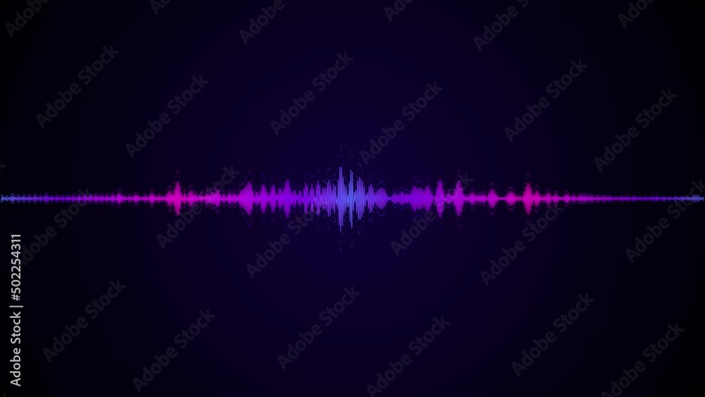 Audio Spectrum. Audio Visualizer. Soundwave effect. music visualizer background. colorful audio equalizer. abstract waveform audio background.