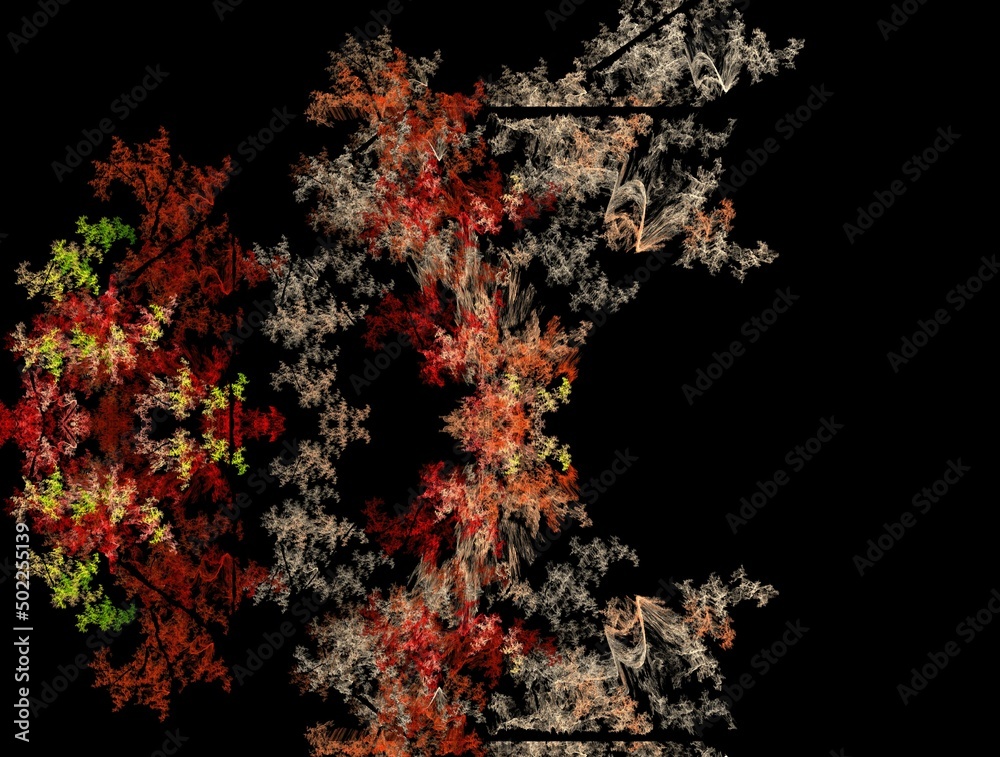 Obraz premium Imaginatory fractal abstract background Image