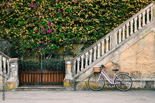 Wallpaper Mural Italien treppe mit Fahrrad Torontodigital.ca