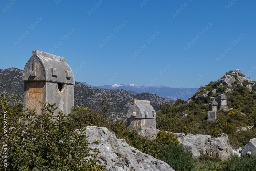 Ruins on Lycian way
