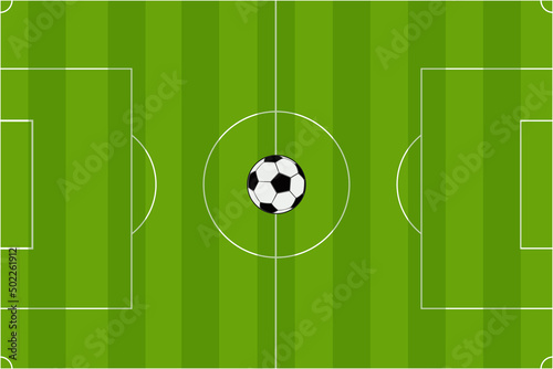 campo de juego de fútbol