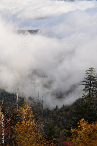 Smoky Mountains, Skies and Waterfalls