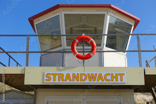 Lifeguard cabin in the Netherlands, Walcheren