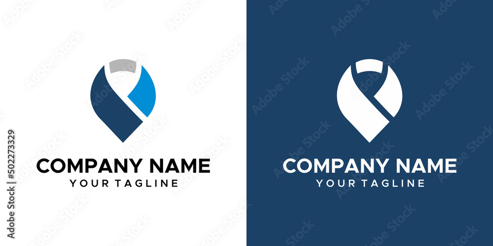 a graphic image of a GPS collar themed, on a blue and white background. vector graphics base.