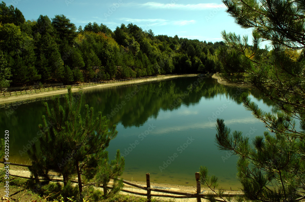 Obraz premium Laghetto Collinare - Calabria 1