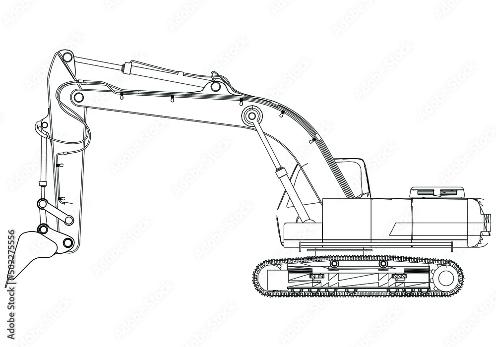 How to Draw Excavators in 11 Steps | HowStuffWorks