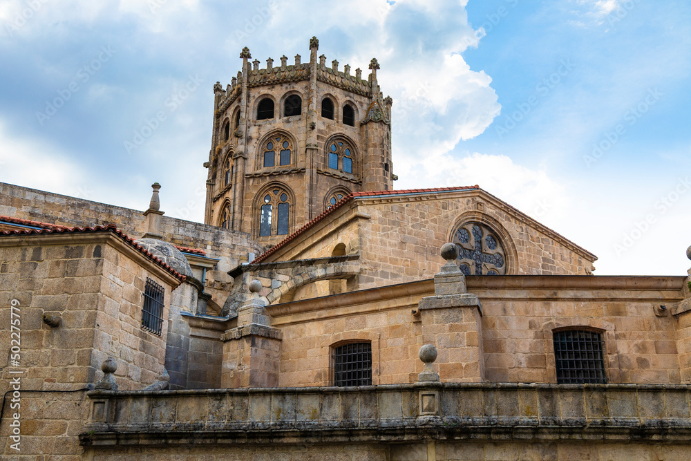Romanesque cathedral of Ourense, Galicia, Spain