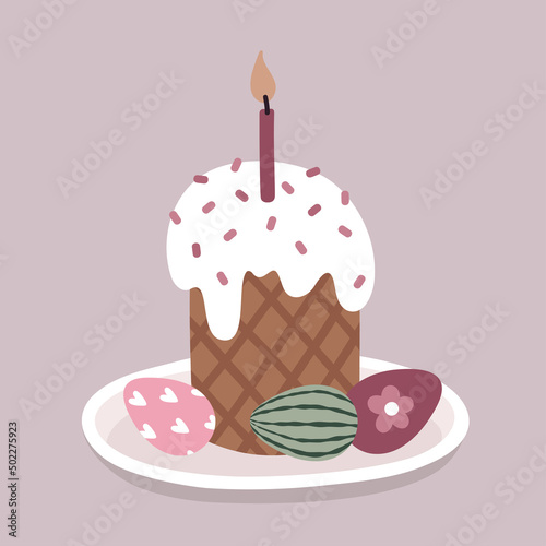 Russian easter cake