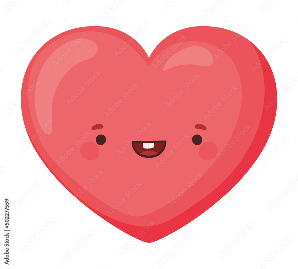 smiling heart design smiling heart design