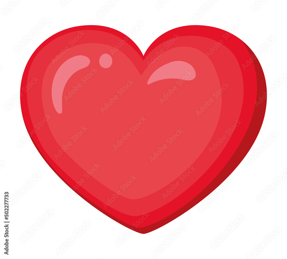 bright red heart bright red heart