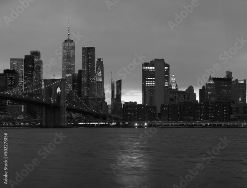 View of New York at sunset © Halytskyi Olexandr