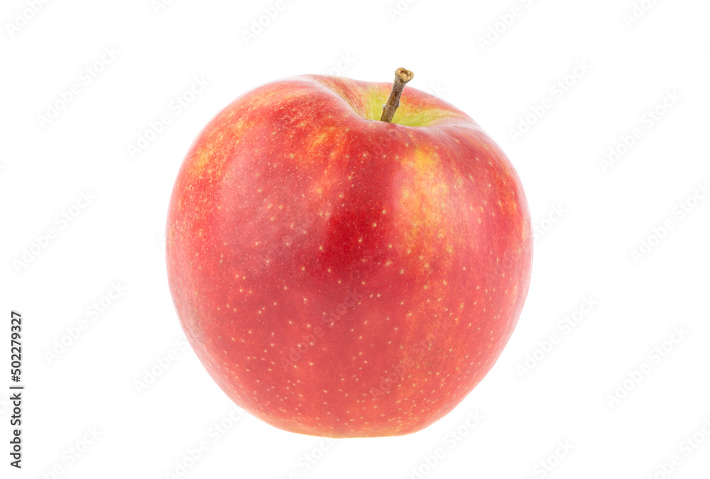 red ripe apple isolated on white background red ripe apple isolated on white background