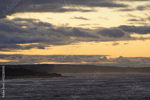 Ocean view at dusk, Cavendish, Prince Edward Island, Canada