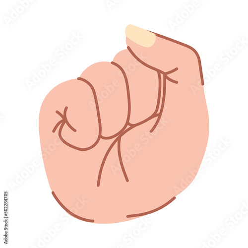 cute fist illustration
