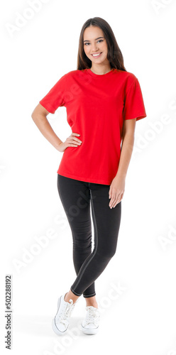 Pretty young woman in styli...